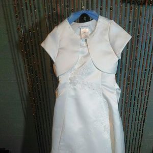 Bonnie Jean 2 Piece Jacket/Chamarra Size 8 Dress